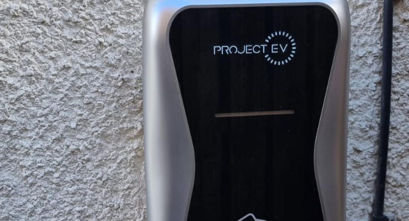 Project EV charging point install in Swadlincote